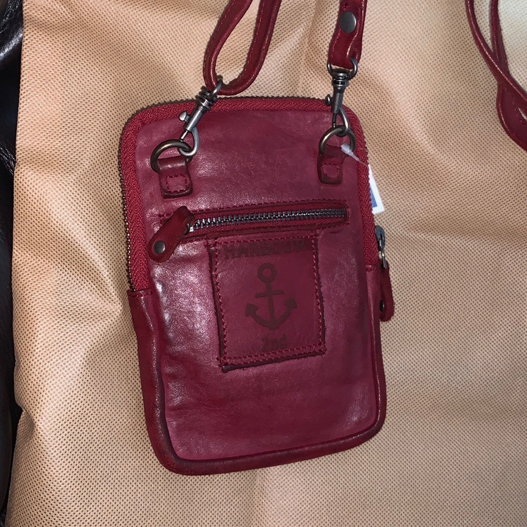 Harbour 2nd Benita Bordeaux Wine Genuine Leather Brand New
